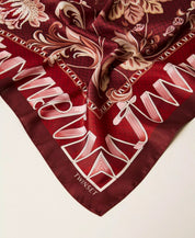 Twinset printed satin scarf