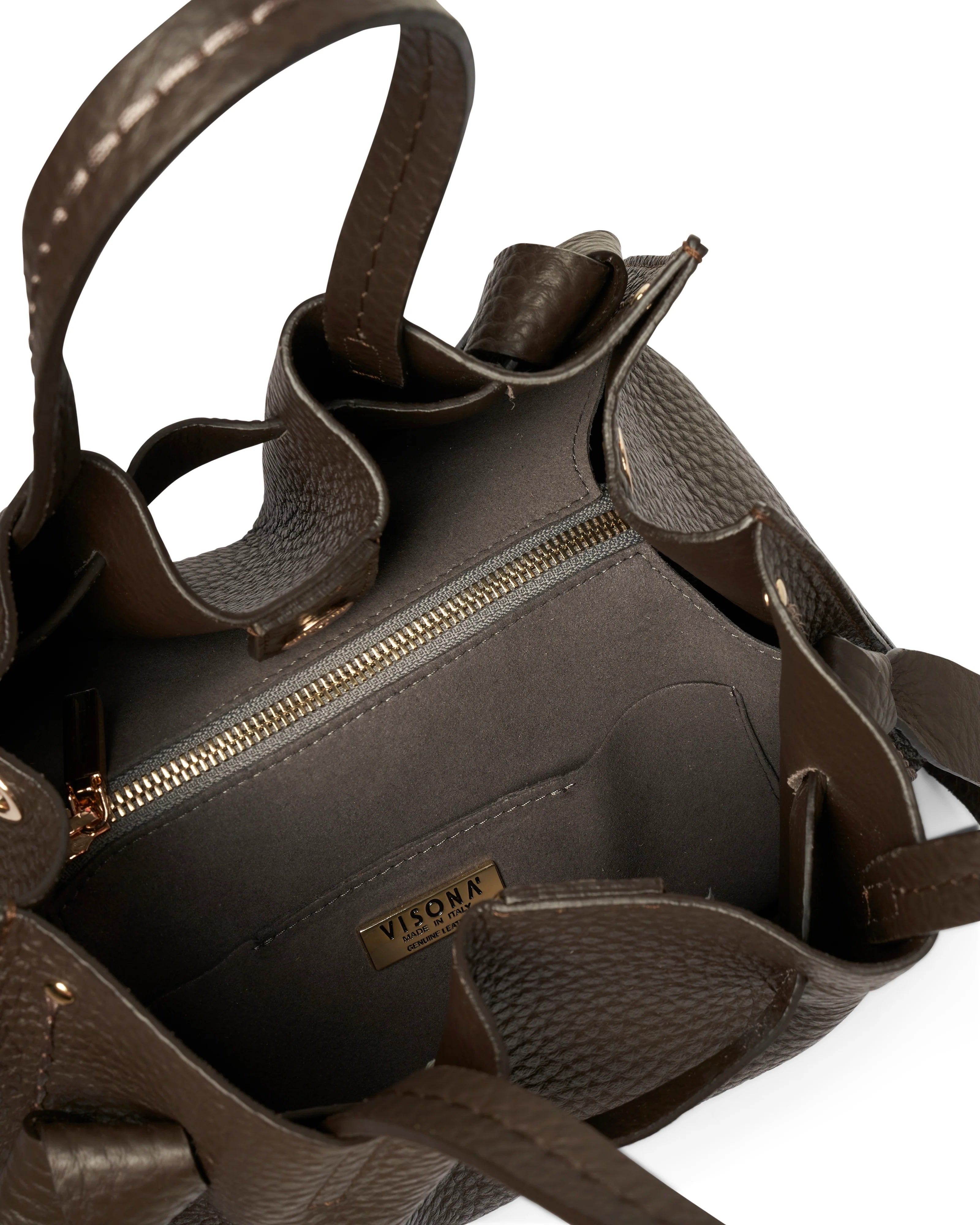 Borsa a mano Vittoria in pelle Plinio Visonà