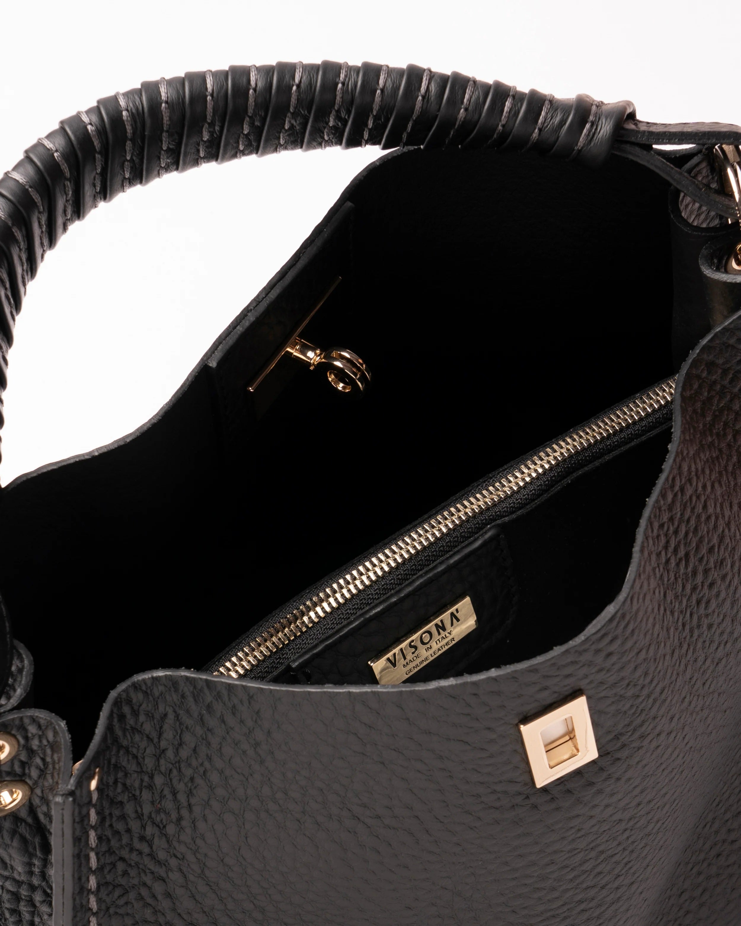 Plinio Visonà Mia leather shoulder bag