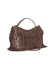 Plinio Visonà Diletta nappa leather shoulder bag