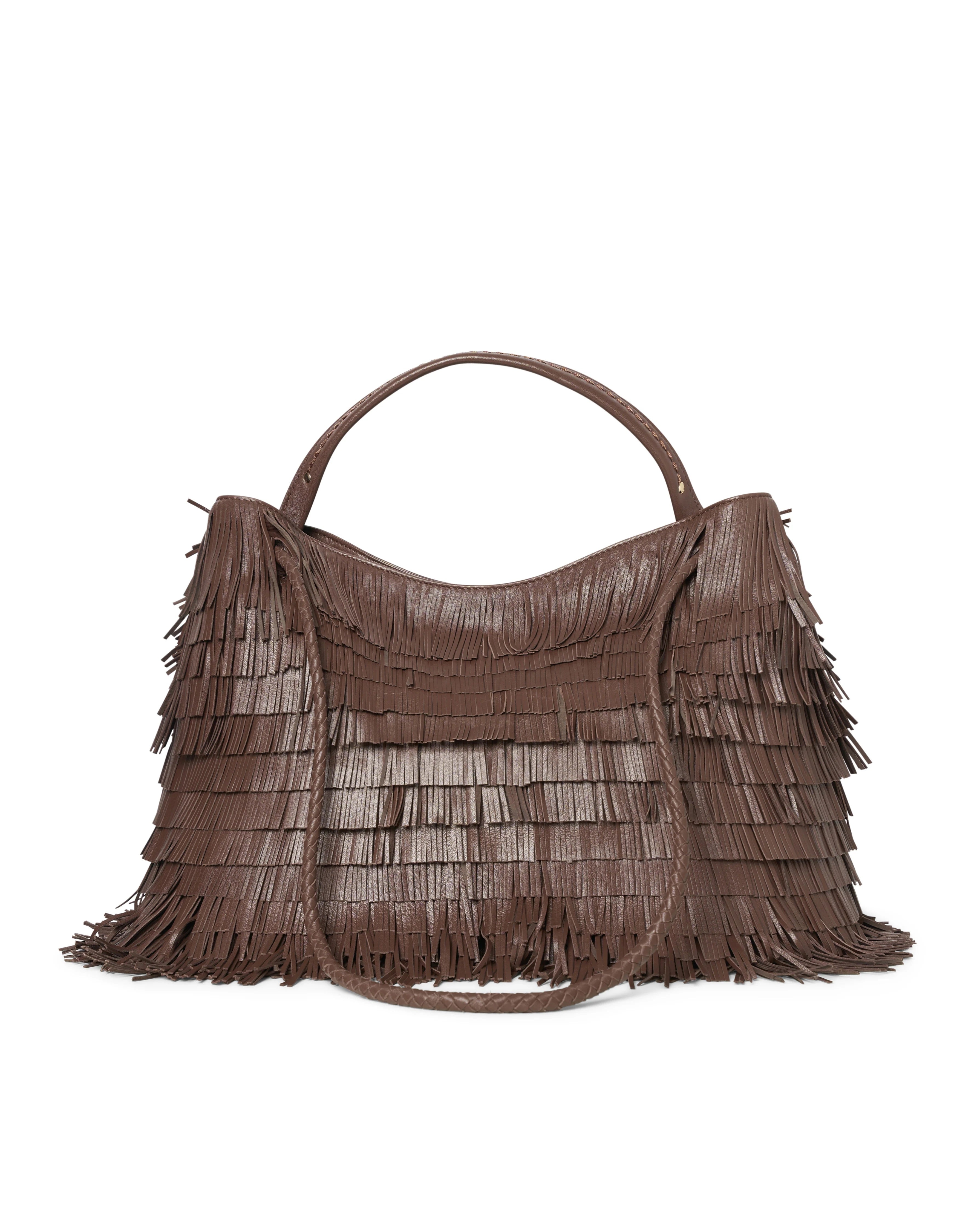 Plinio Visonà Diletta nappa leather shoulder bag