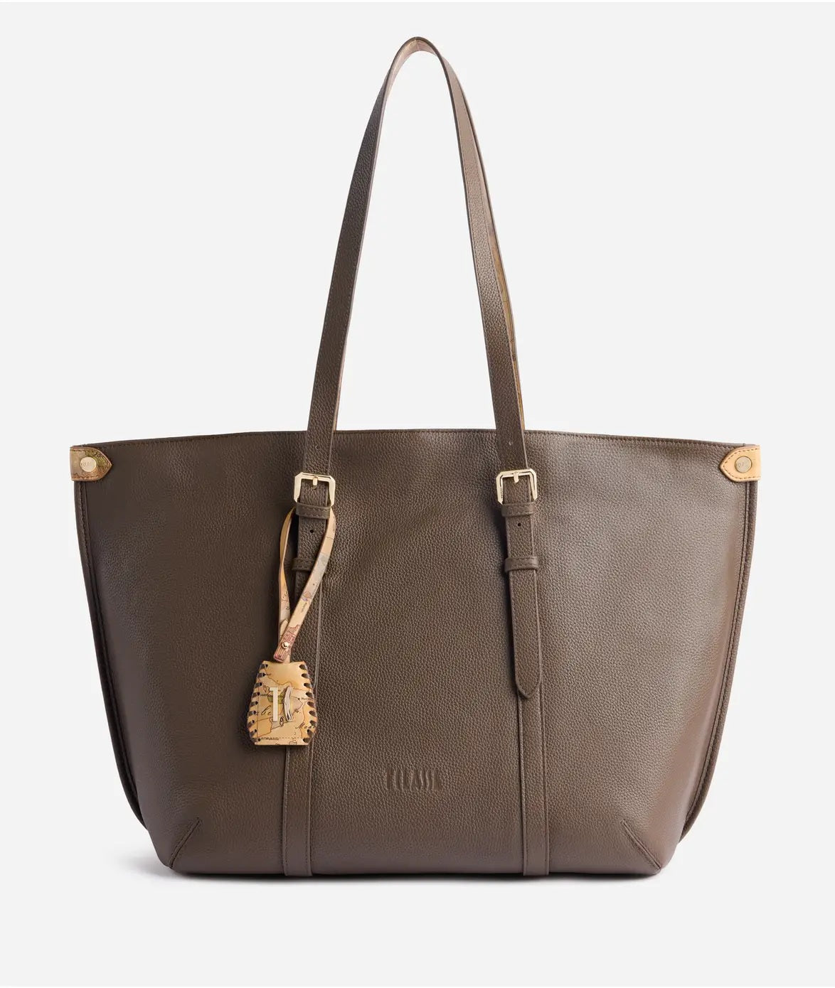 Alviero Martini 1ª Classe Montana Leather Shopping Bag