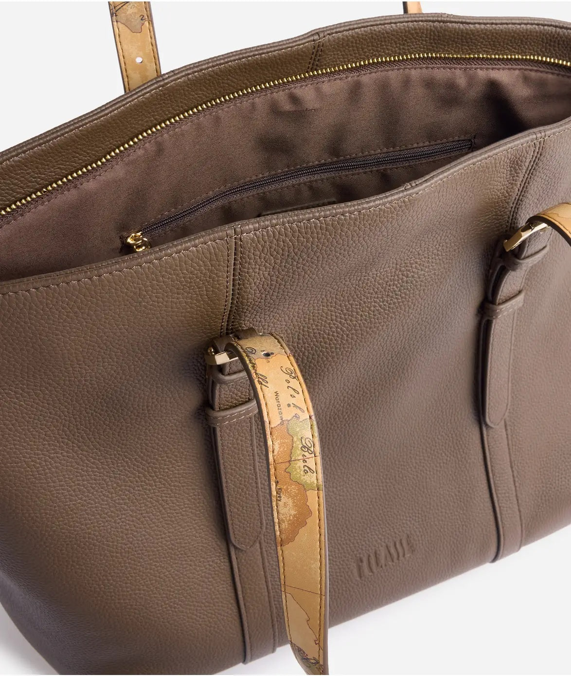 Alviero Martini 1ª Classe Montana Leather Shopping Bag