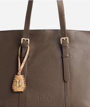 Alviero Martini 1ª Classe Montana Leather Shopping Bag