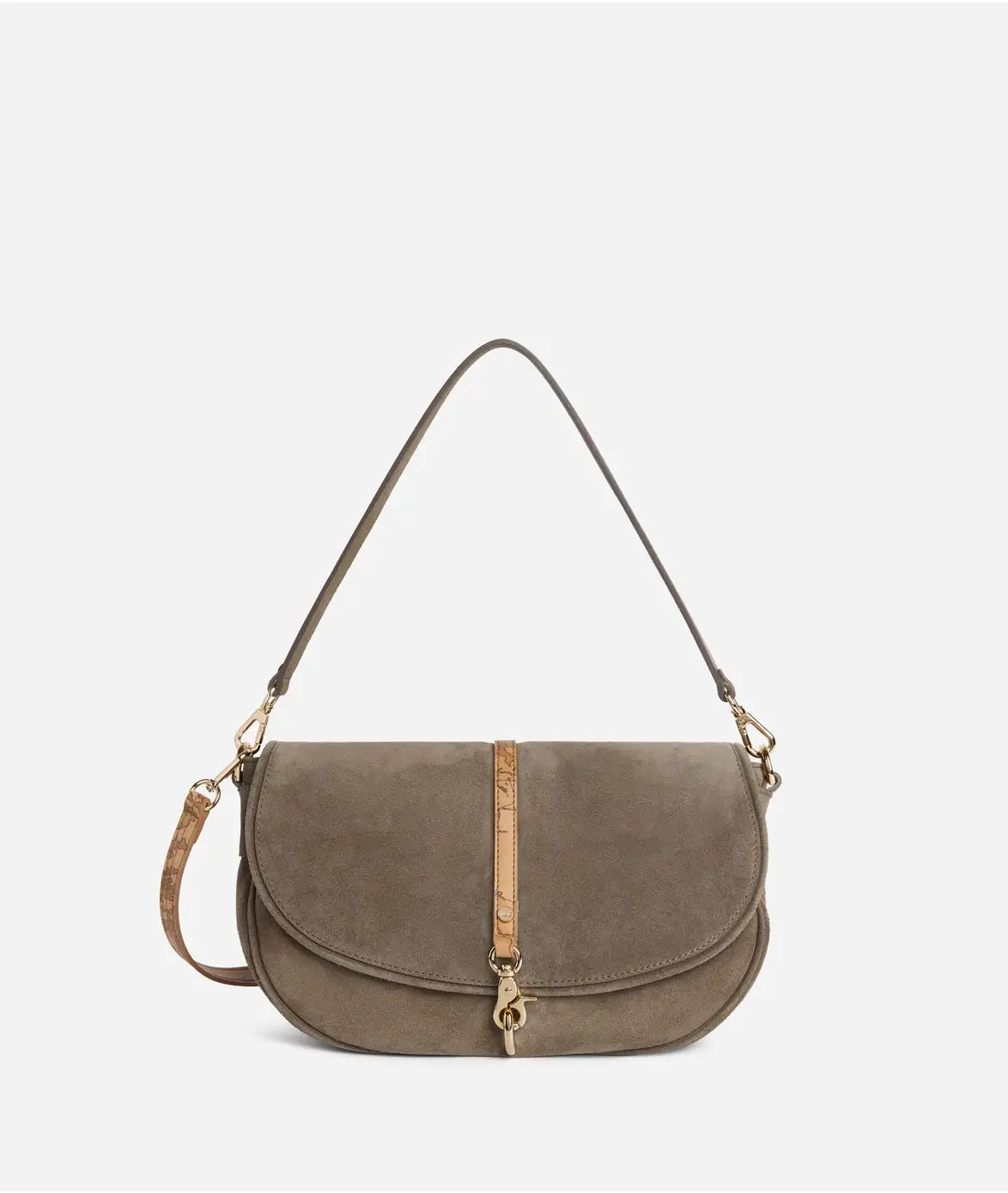 Borsa Shoulder Bag Savage in pelle scamosciata Alviero Martini 1ª classe