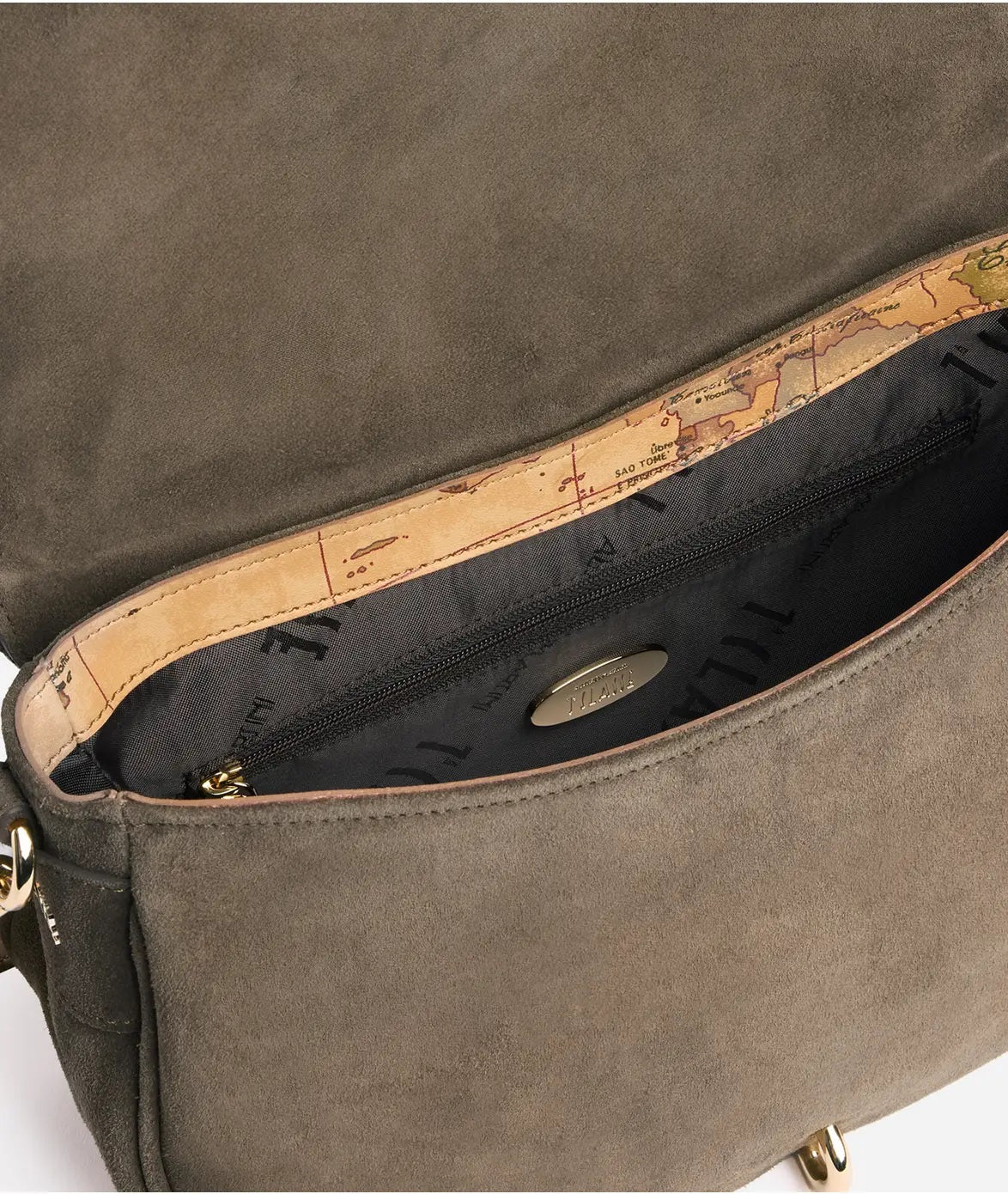 Borsa Shoulder Bag Savage in pelle scamosciata Alviero Martini 1ª classe