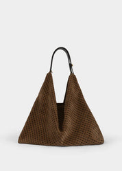 Borsa Amazzonia Suede Monogram Gherardini