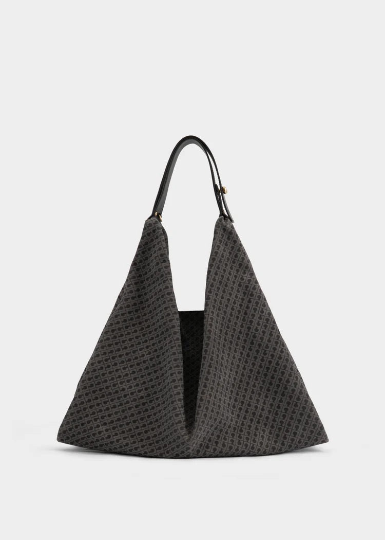Borsa Amazzonia Suede Monogram Gherardini