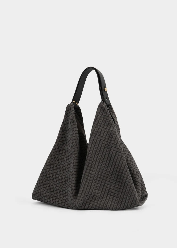 Borsa Amazzonia Suede Monogram Gherardini