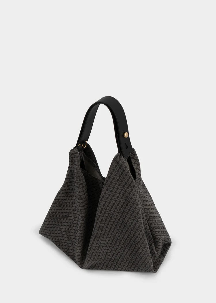 Borsa Amazzonia Suede Monogram Gherardini