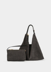 Borsa Amazzonia Suede Monogram Gherardini