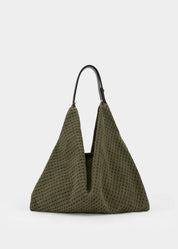 Borsa Amazzonia Suede Monogram Gherardini