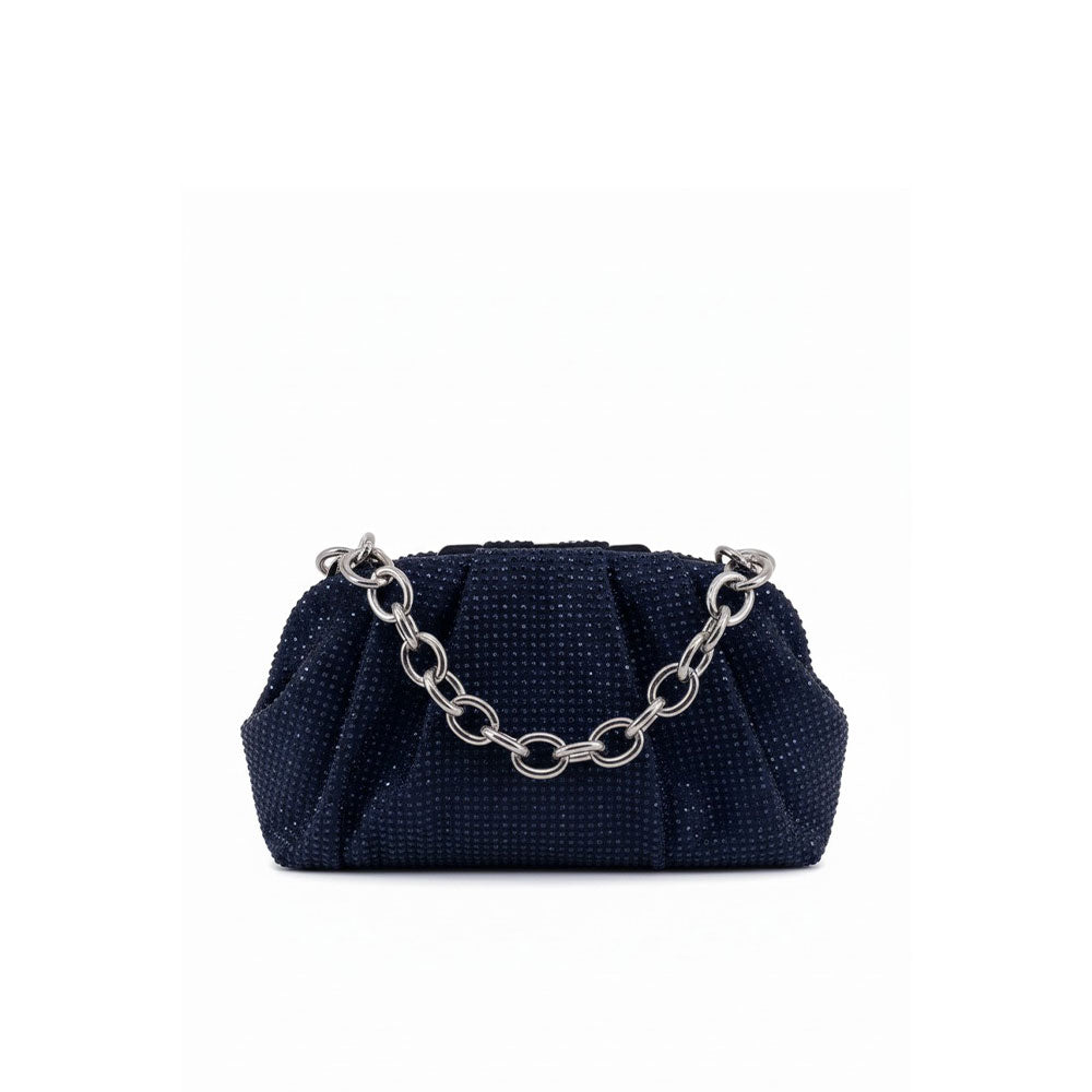 Clutch con strass Menbur