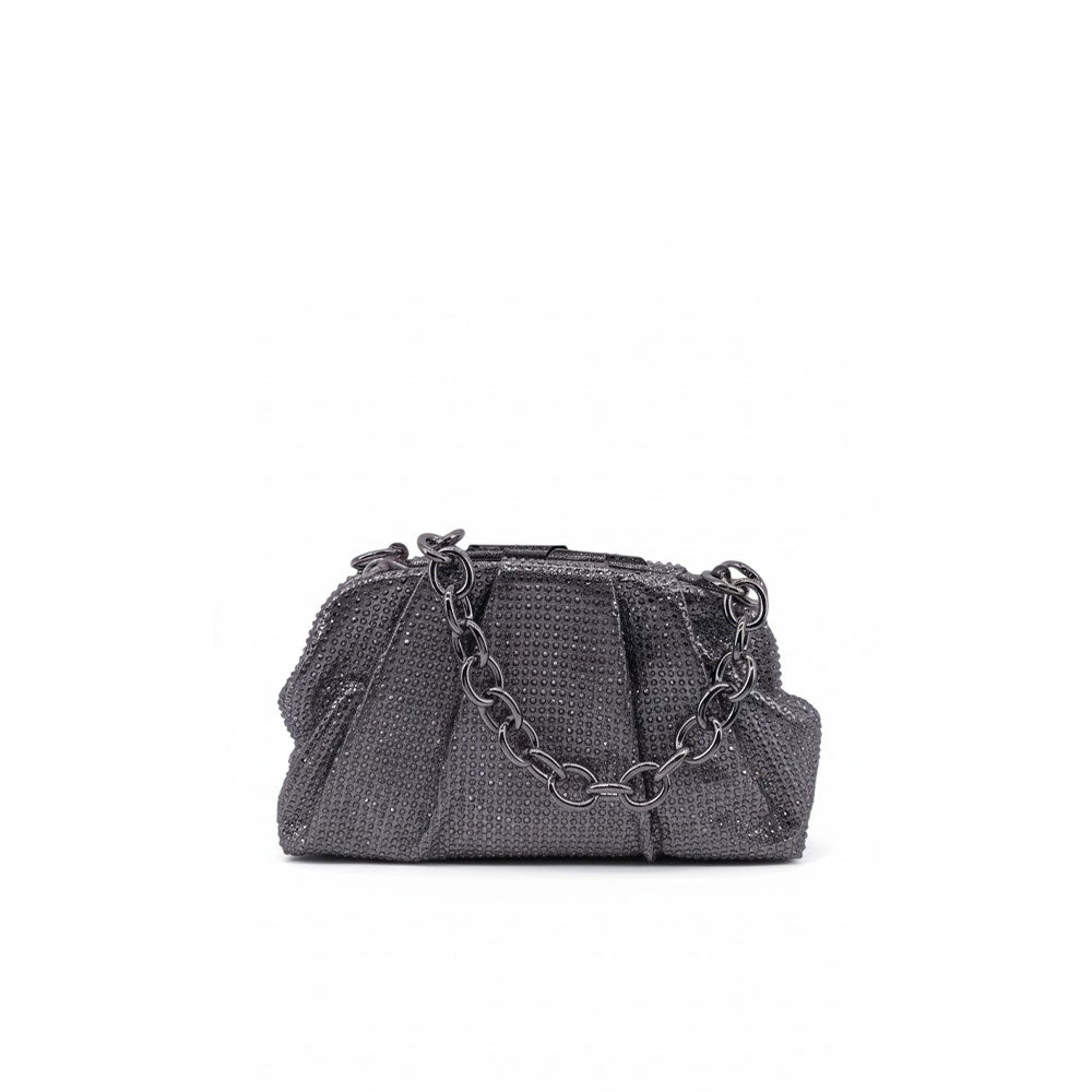 Clutch con strass Menbur