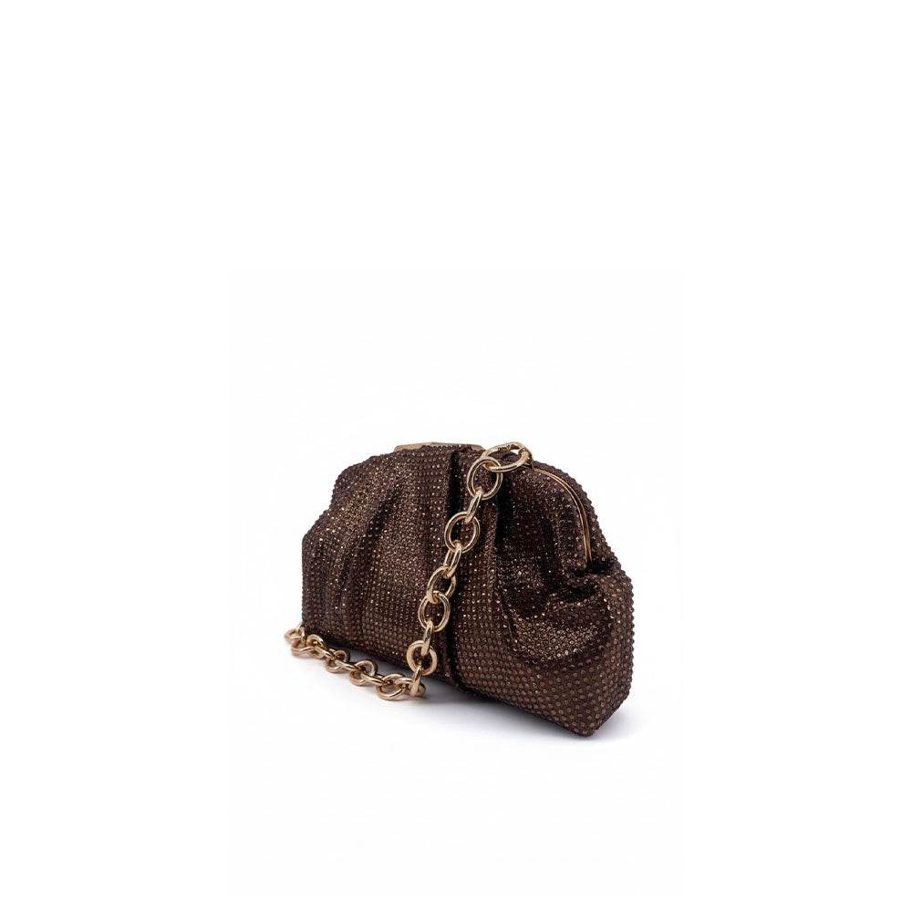Clutch con strass Menbur