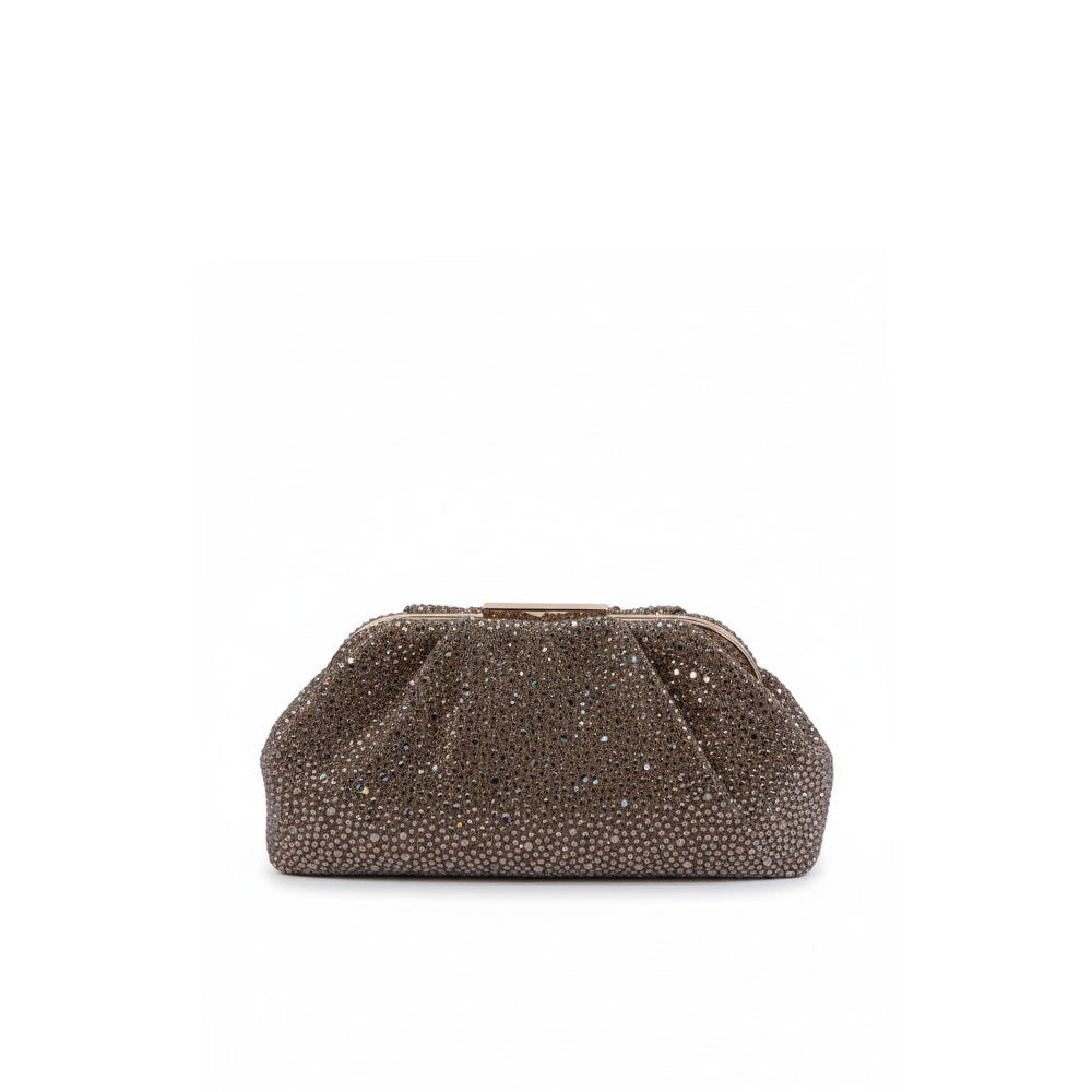 Clutch elegante con strass Menbur