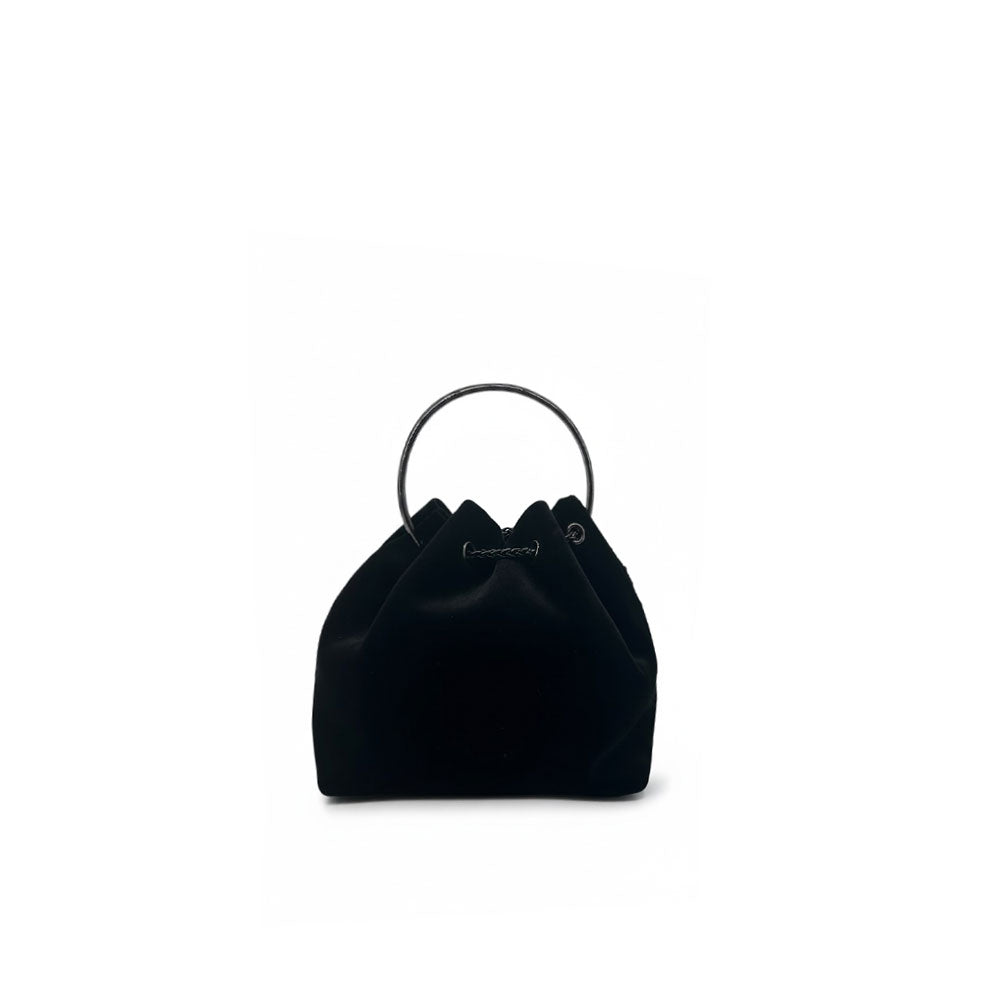Menbur velvet clutch with rhinestones