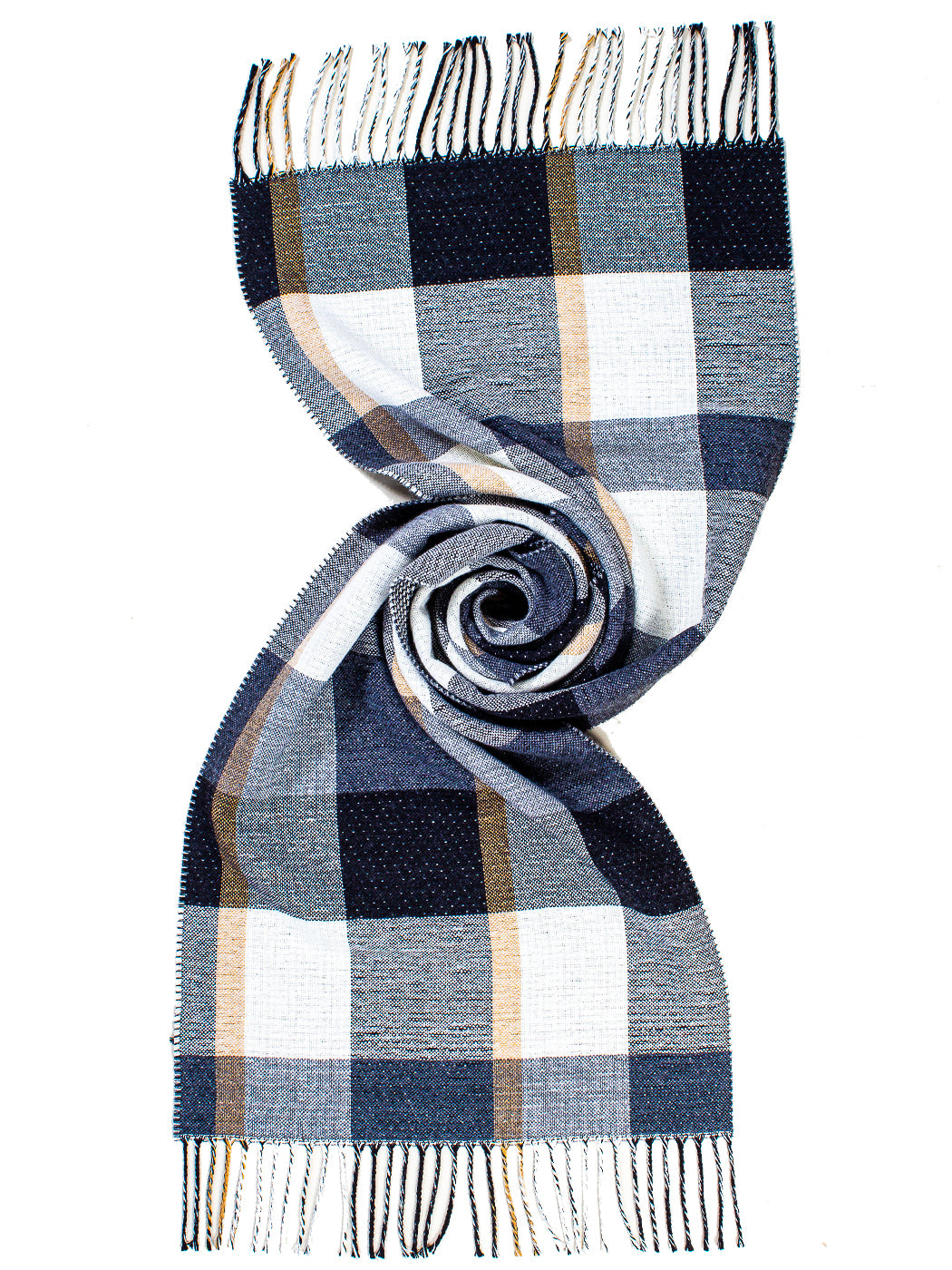 Ayfee Jacquard Check Stole