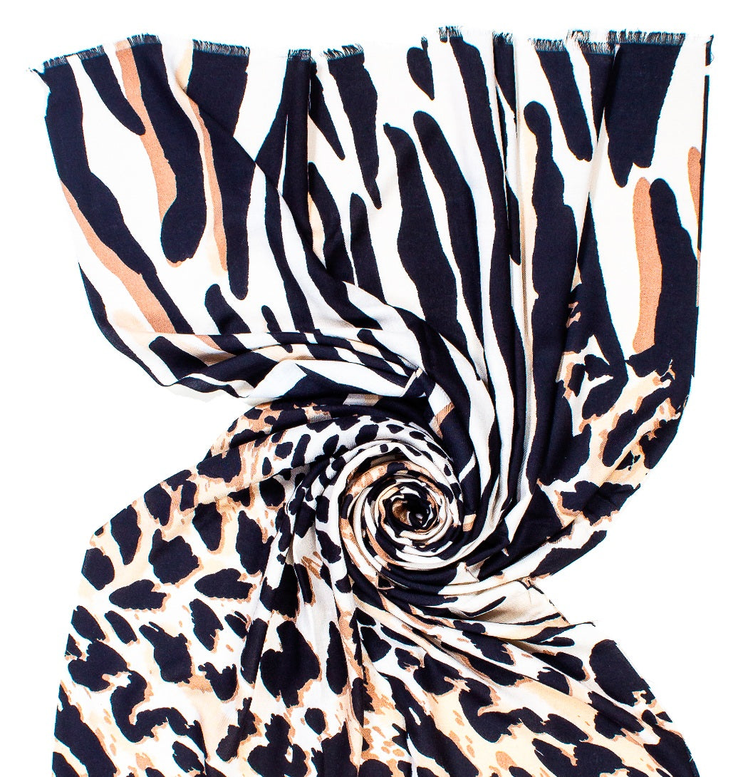 Ayfee animal-print stole