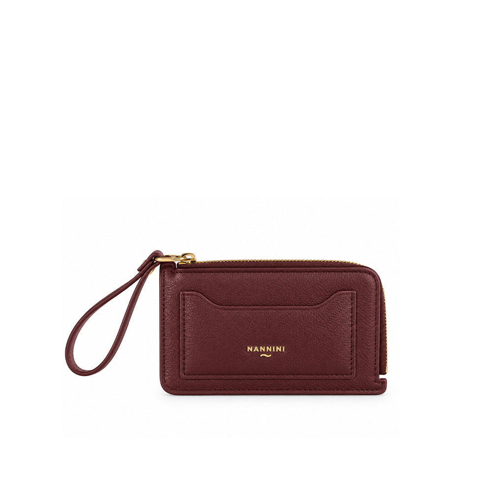 Nannini leather card holder