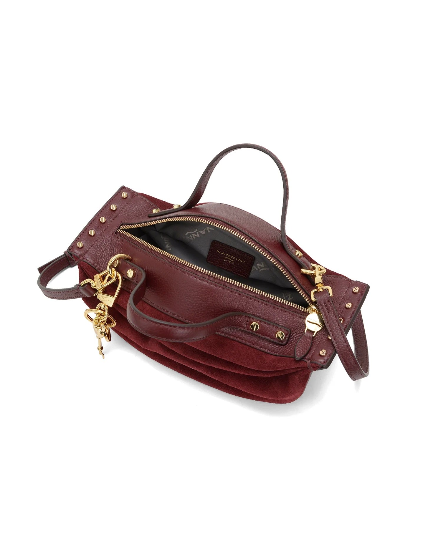 Nannini Camilla Suede Handbag