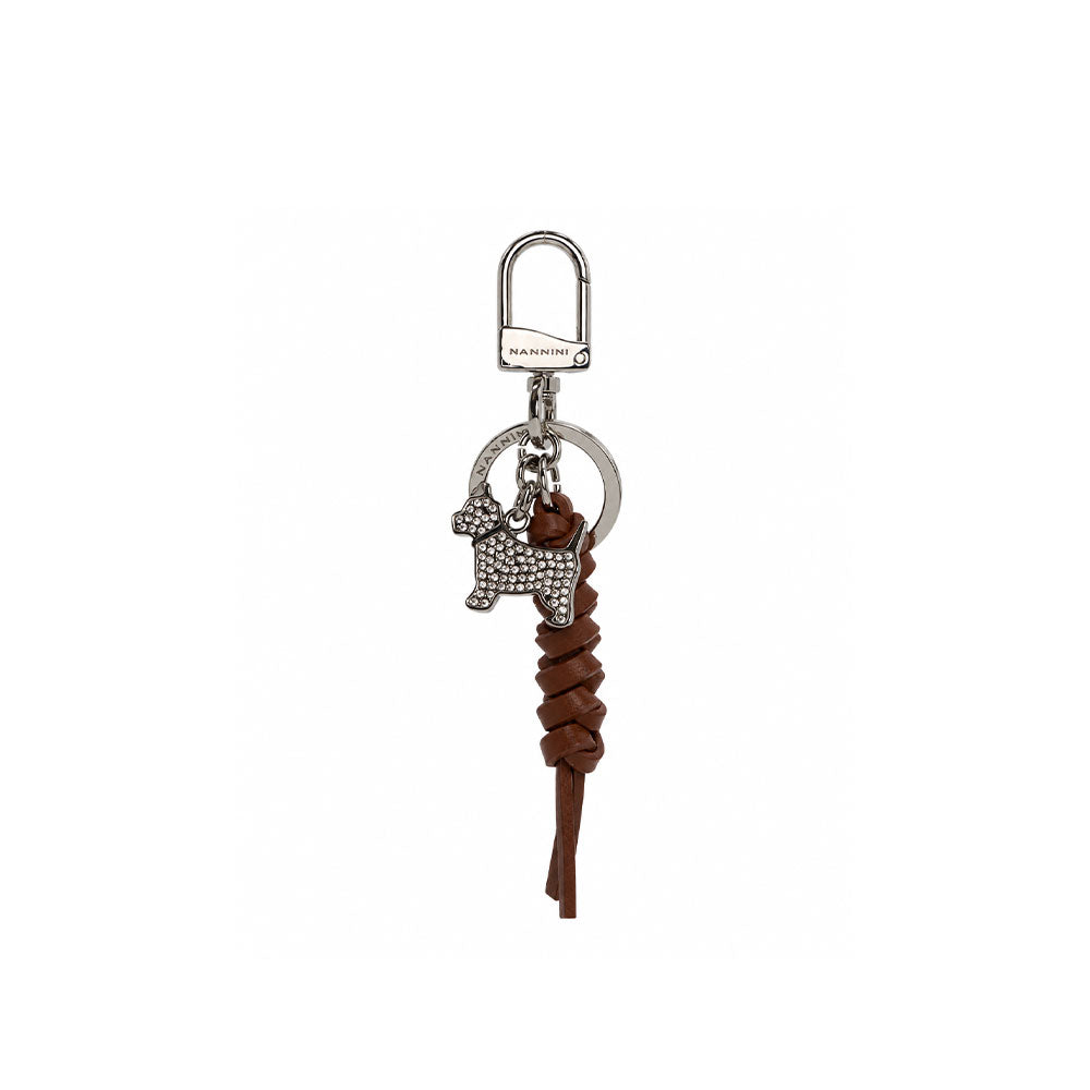 Nannini leather keychain