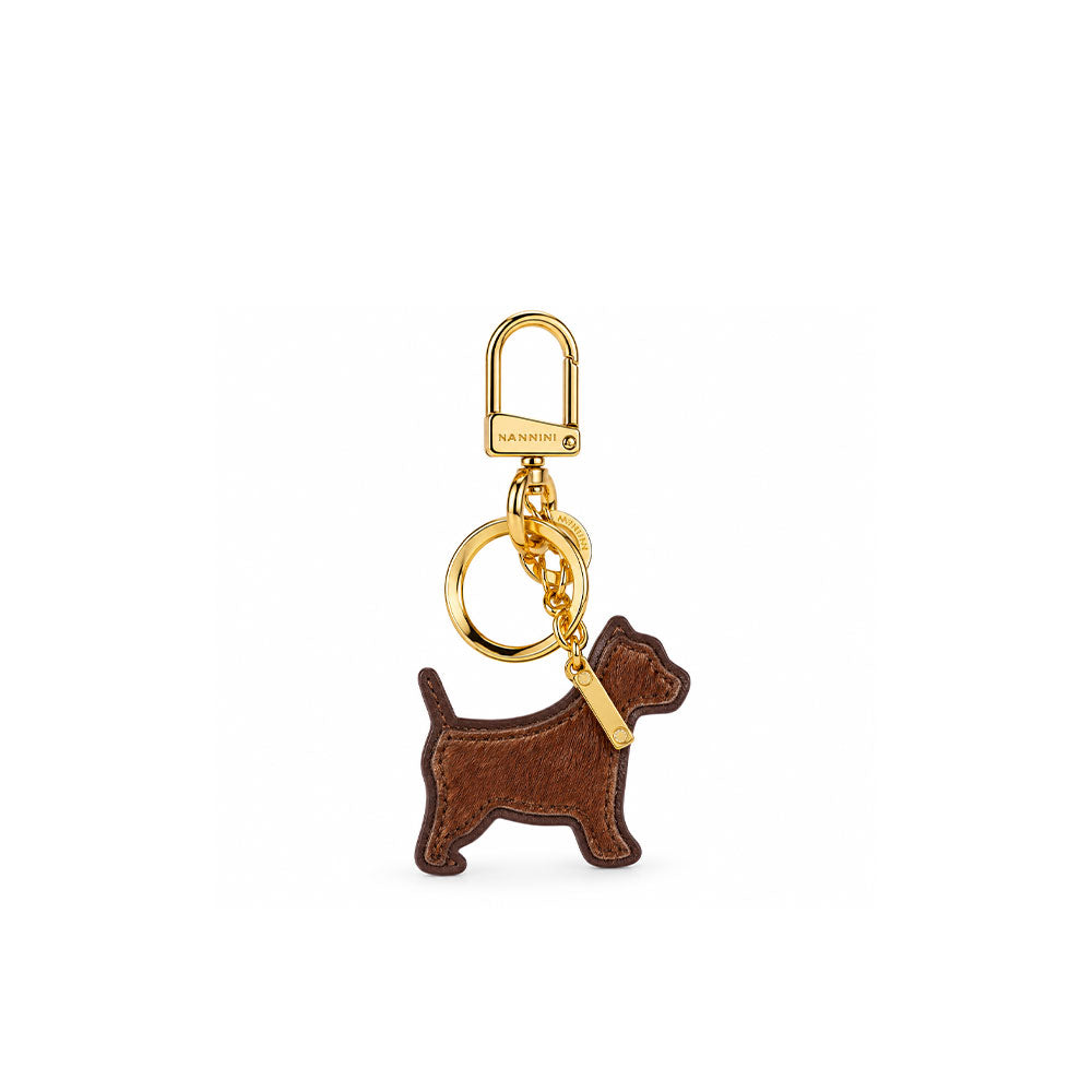 Nannini leather keychain