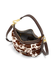Borsa a spalla Joanna Large in cavallino e vitello Nannini