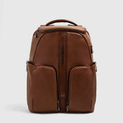 Zaino da viaggio porta pc 14" Victor in pelle Piquadro