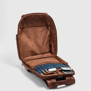 Zaino da viaggio porta pc 14" Victor in pelle Piquadro