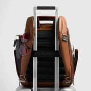 Zaino da viaggio porta pc 14" Victor in pelle Piquadro