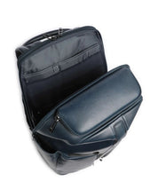 Piquadro Victor leather 15.6" laptop backpack