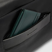 Piquadro Victor leather work bag for 15.6" laptop