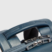 Piquadro Victor leather travel backpack for 15.6" laptop