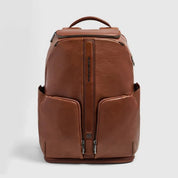 Zaino da viaggio porta pc 15,6" Victor in pelle Piquadro