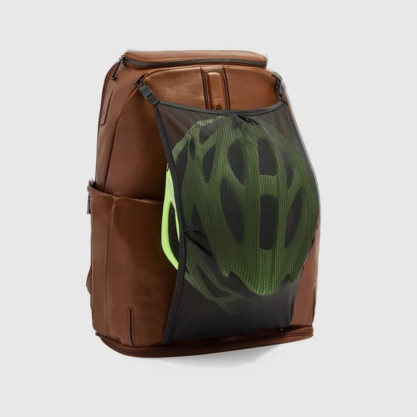 Zaino da viaggio porta pc 15,6" Victor in pelle Piquadro