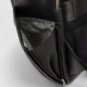 Piquadro Tebe leather travel backpack for 14" laptop