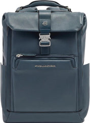 Zaino da viaggio porta pc 15,6" Tebe in pelle Piquadro