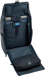 Zaino da viaggio porta pc 15,6" Tebe in pelle Piquadro