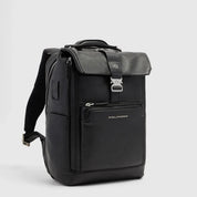 Zaino da viaggio porta pc 15,6" Tebe in pelle Piquadro