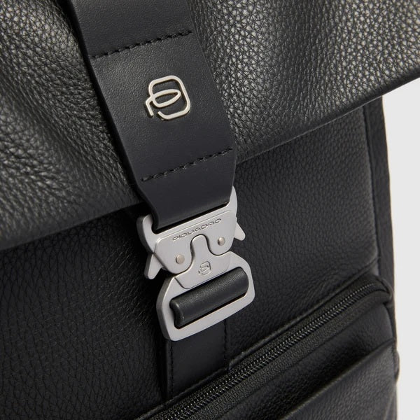 Zaino da viaggio porta pc 15,6" Tebe in pelle Piquadro