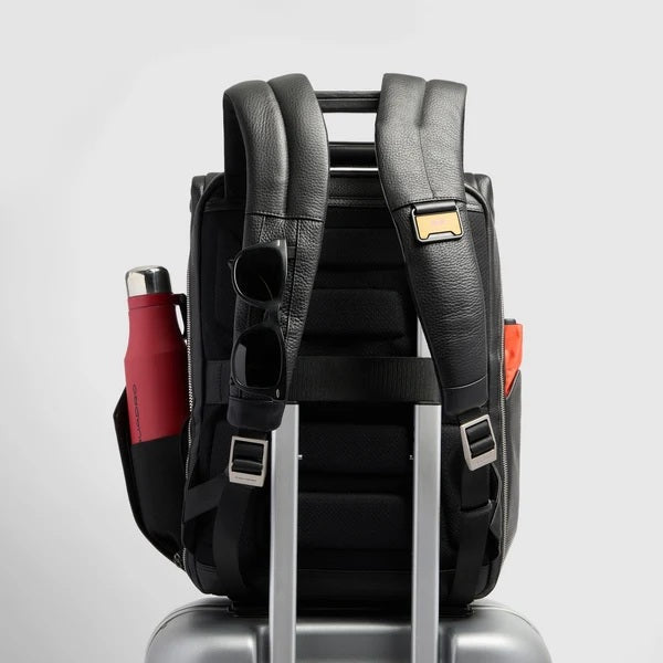 Zaino da viaggio porta pc 15,6" Tebe in pelle Piquadro