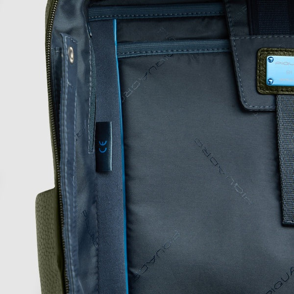 Zaino da viaggio porta pc 15,6" Tebe in pelle Piquadro