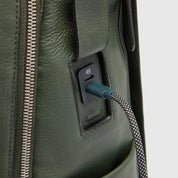 Zaino da viaggio porta pc 15,6" Tebe in pelle Piquadro