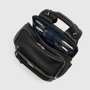Zaino da viaggio porta pc 15,6" Tebe in pelle Piquadro