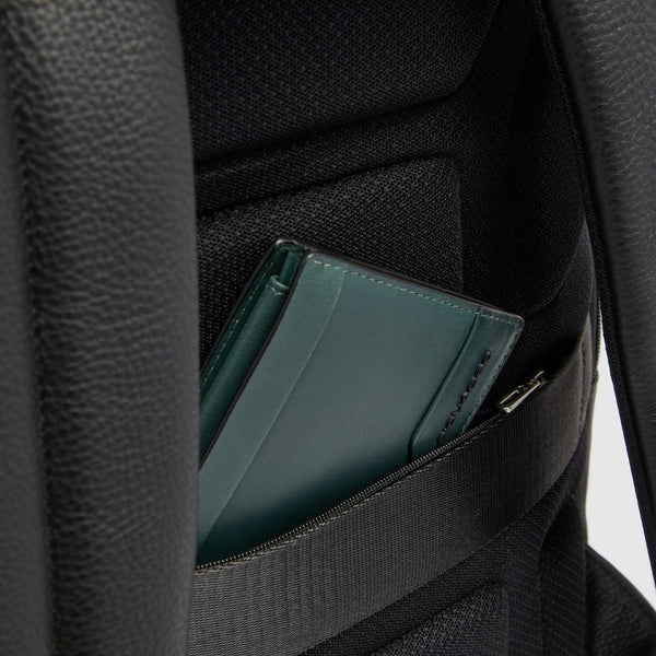 Zaino da viaggio porta pc 15,6" Tebe in pelle Piquadro
