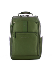 Zaino da viaggio porta pc 15,6" Tebe in pelle Piquadro