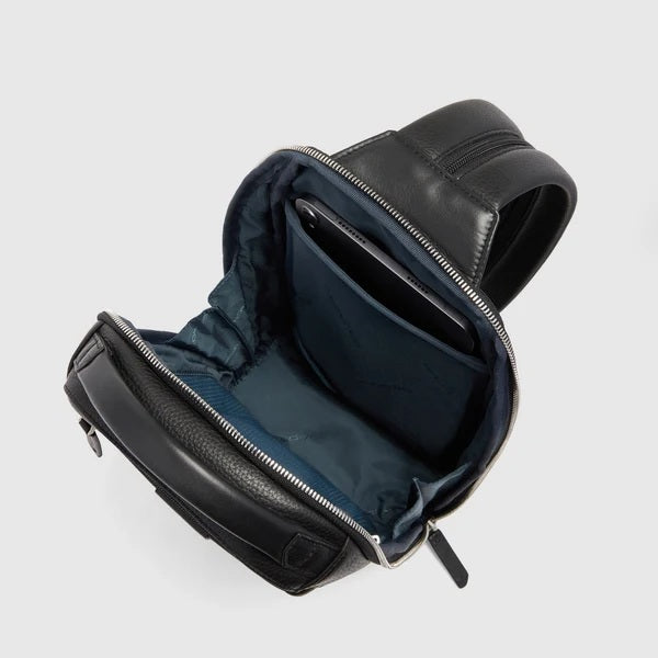 Piquadro Tebe leather sling bag/backpack for iPad® mini