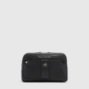 Piquadro Tebe leather clutch