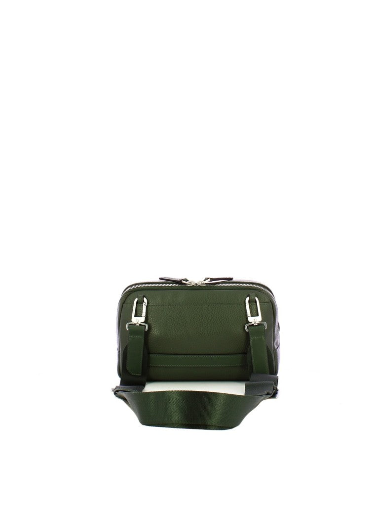 Piquadro Tebe leather clutch